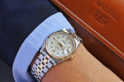 Tudor Prince Date 74033 with rare Mother of Pearl dial watch