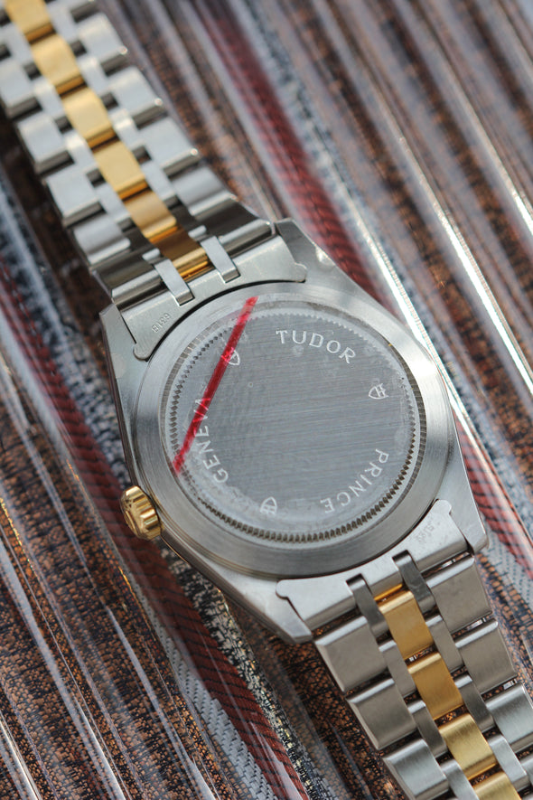 Tudor Prince Date-Day 76213 champagne Dial NOS