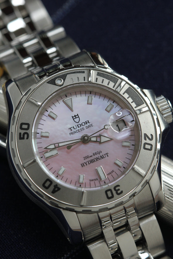 Tudor Hydronaut Pink Mother of Pearl Dial Watch