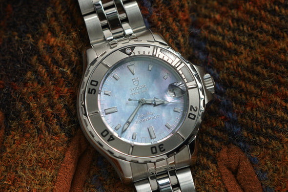 Tudor Prince Date Hydronaut MOP Dial watch