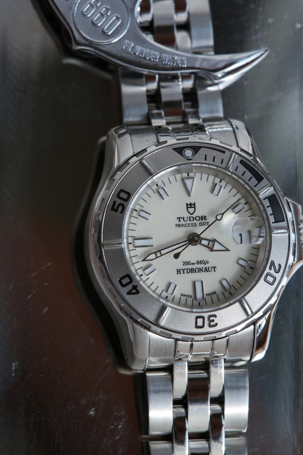 Tudor Hydronaut White Dial Watch