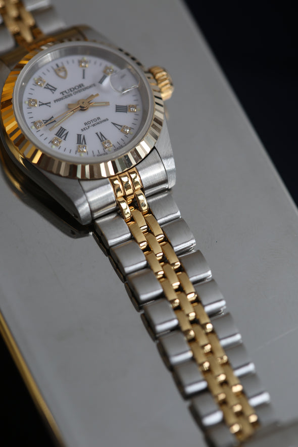 Tudor Princess White Roman Dial Watch Full-Set