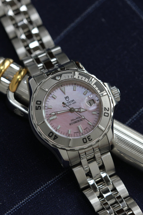 Tudor Hydronaut Pink Mother of Pearl Dial Watch