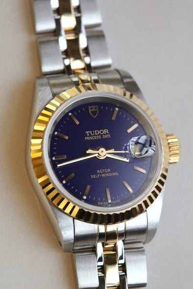 Tudor Princess Date Blue Dial Watch