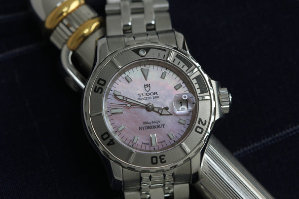 Tudor Hydronaut Pink Mother of Pearl Dial Watch