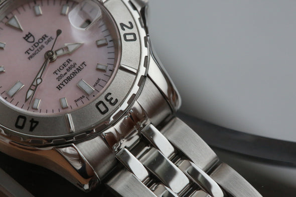 Tudor Hydronaut Mother of Pearl Dial Watch Tiger Woods Limited Edition