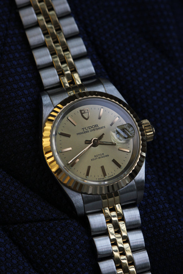 Tudor Princess Champagne Dial Watch Full-Set