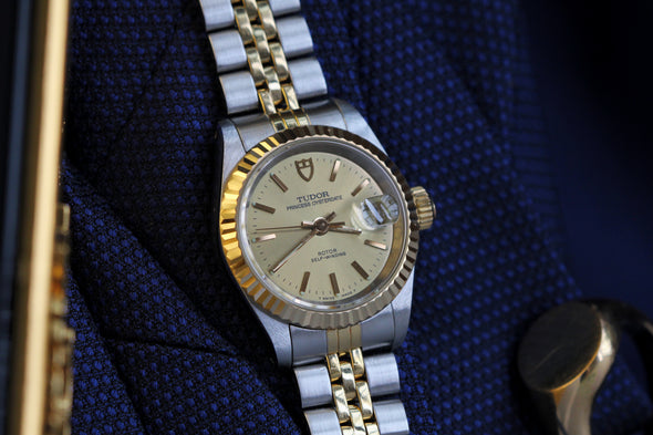 Tudor Princess Champagne Dial Watch Full-Set