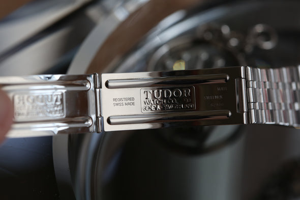 Tudor Prince Date-Day Black Dial Watch