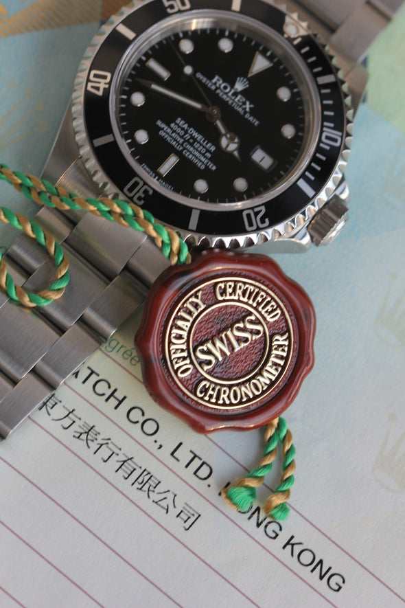 Rolex Sea-Dweller Full Set Ref:16600