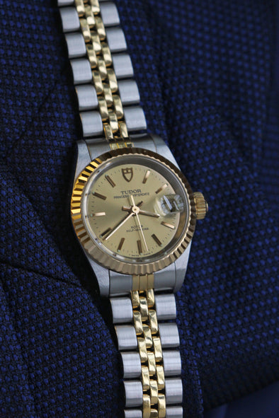 Tudor Princess Champagne Dial Watch Full-Set