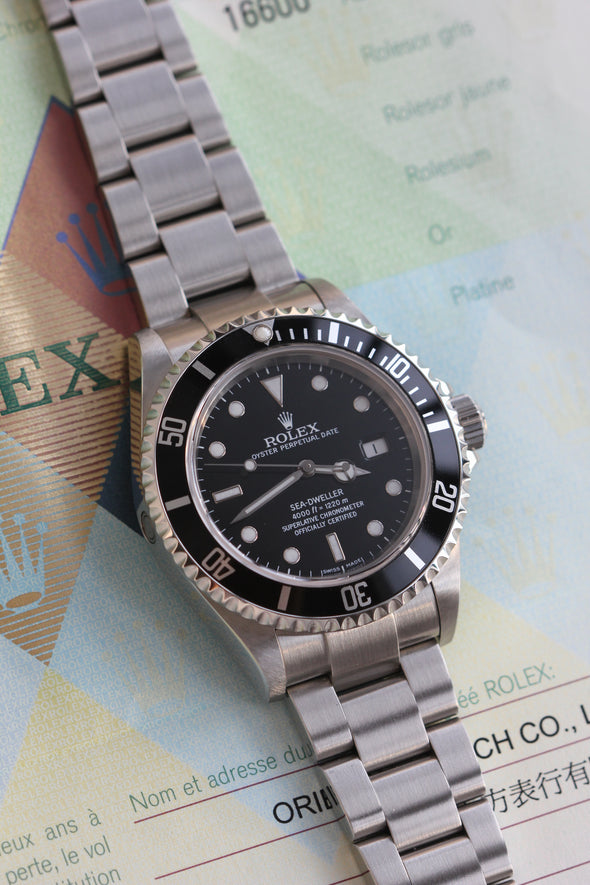 Rolex Sea-Dweller Full Set Ref:16600