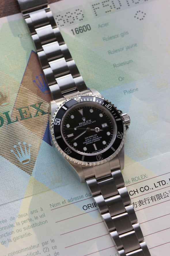 Rolex Sea-Dweller Full Set Ref:16600