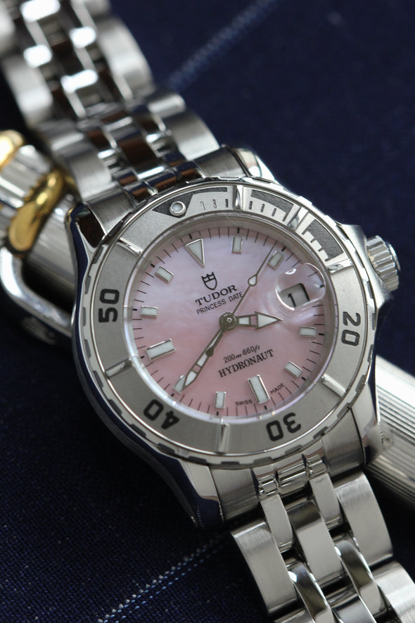 Tudor Hydronaut Pink Mother of Pearl Dial Watch