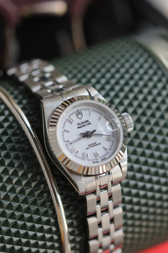 Tudor Princess Date White Roman Dial Watch Ref: 92514