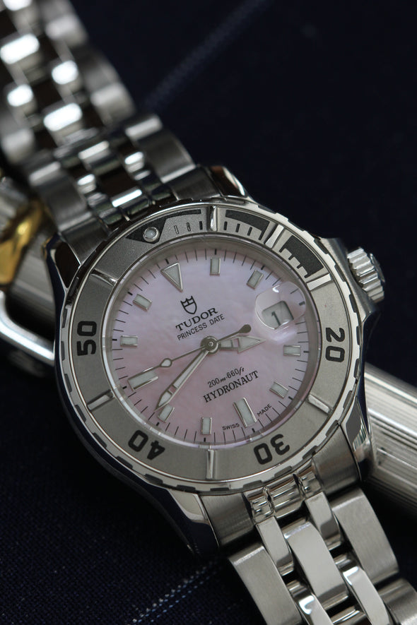 Tudor Hydronaut Pink Mother of Pearl Dial Watch