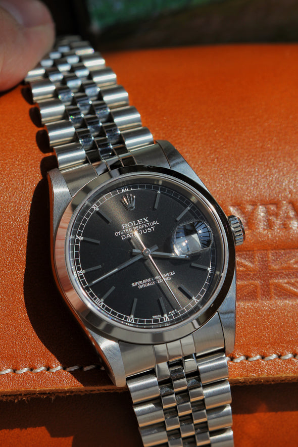 Rolex Datejust Black Dial NOS