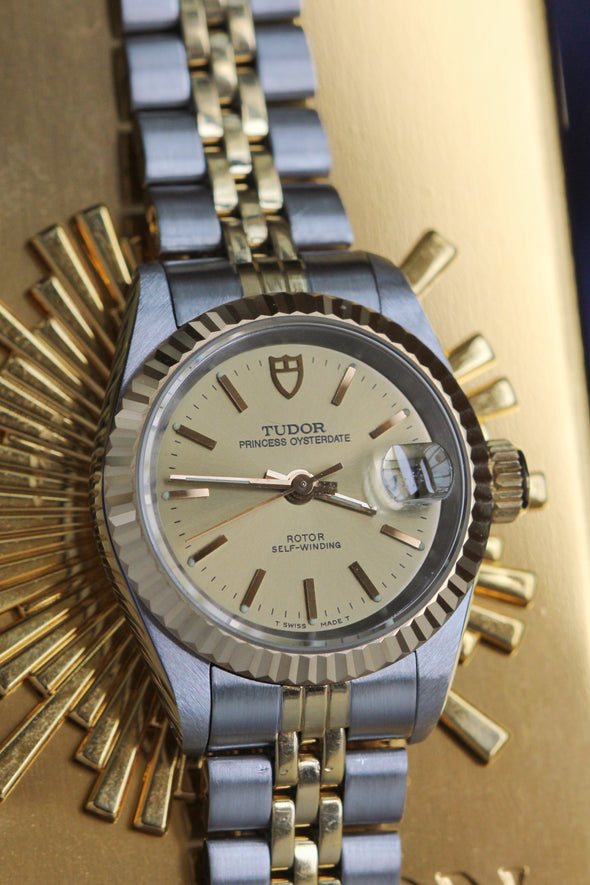 Tudor Princess Champagne Dial Watch Full-Set