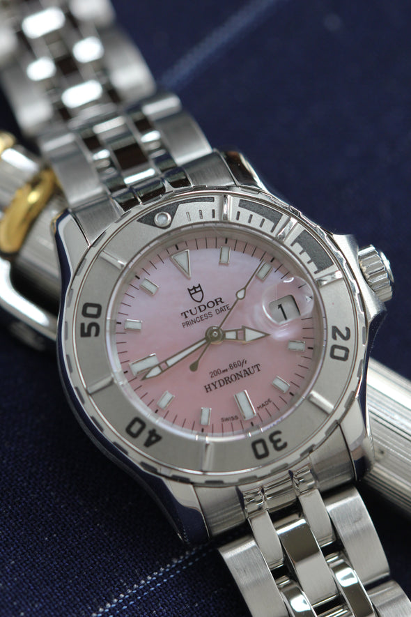 Tudor Hydronaut Pink Mother of Pearl Dial Watch