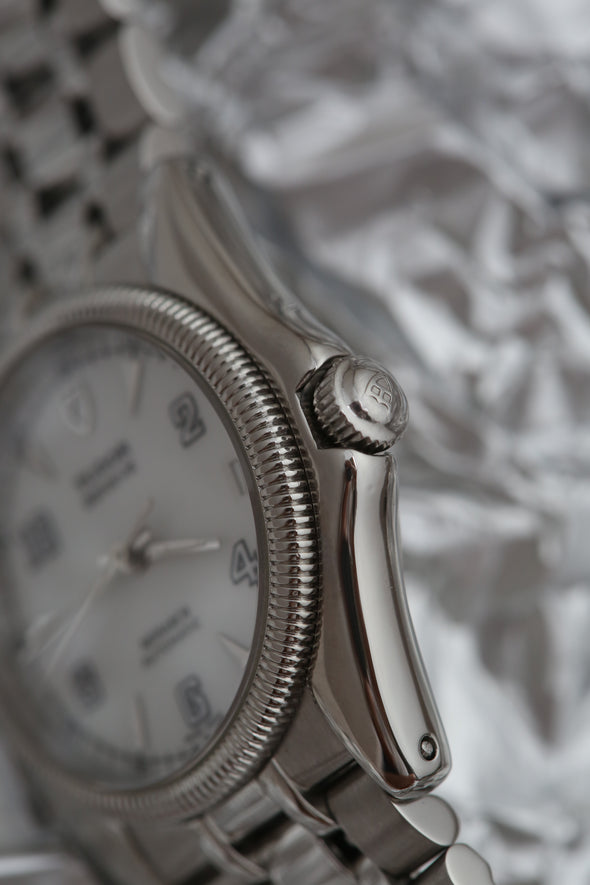 Tudor Monarch White Dial Watch