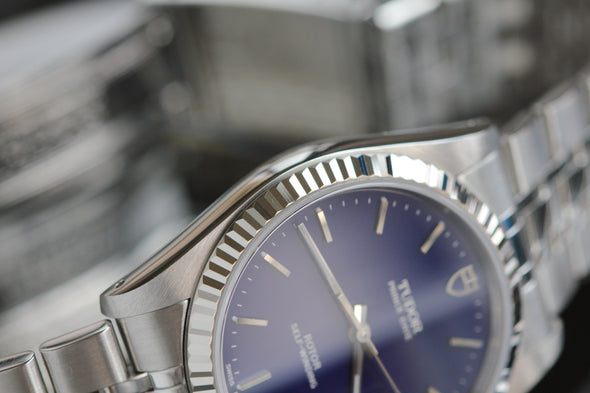 Tudor Prince Date 74034 Blue dial Watch