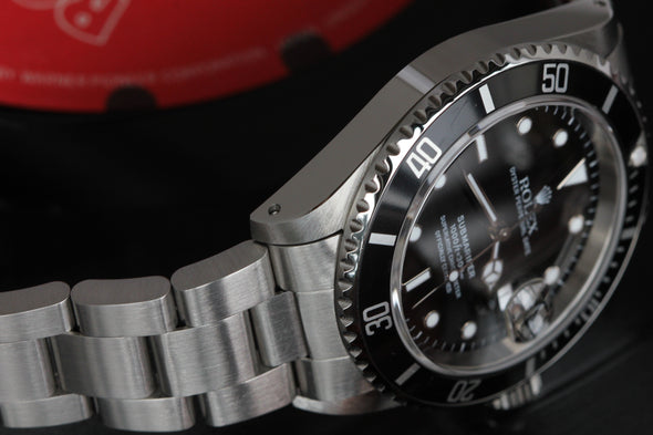 Rolex Submariner Date Black Dial Watch Ref: 16610