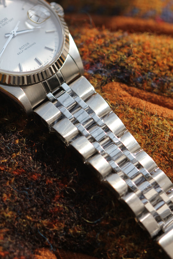 Tudor Prince Date-Day 76214 sunburst dial watch