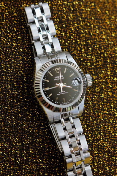 Tudor Princess Black Dial Ref: 92514 Lady watch