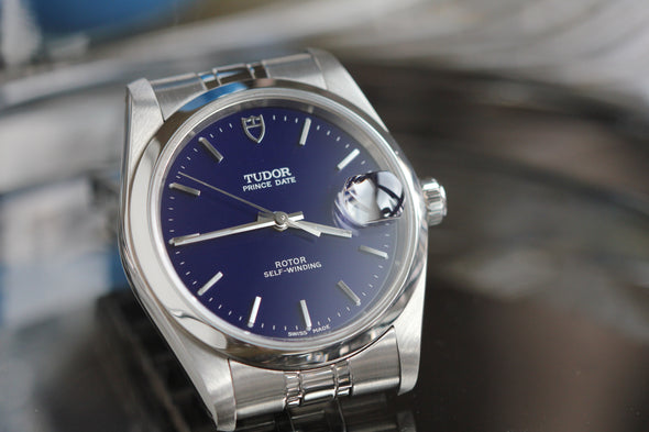 Tudor Prince Blue dial Watch