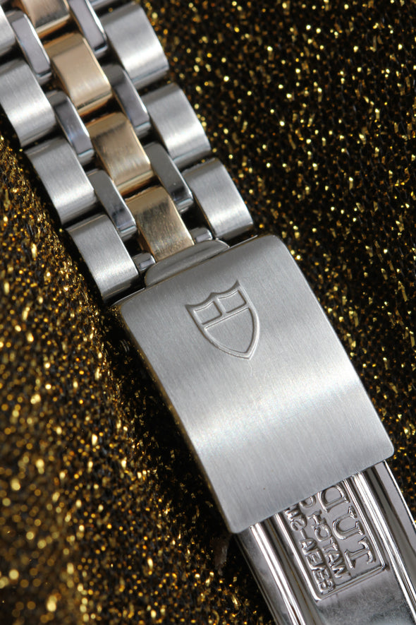 Tudor Prince Date Champaign Diamonds Dial Watch