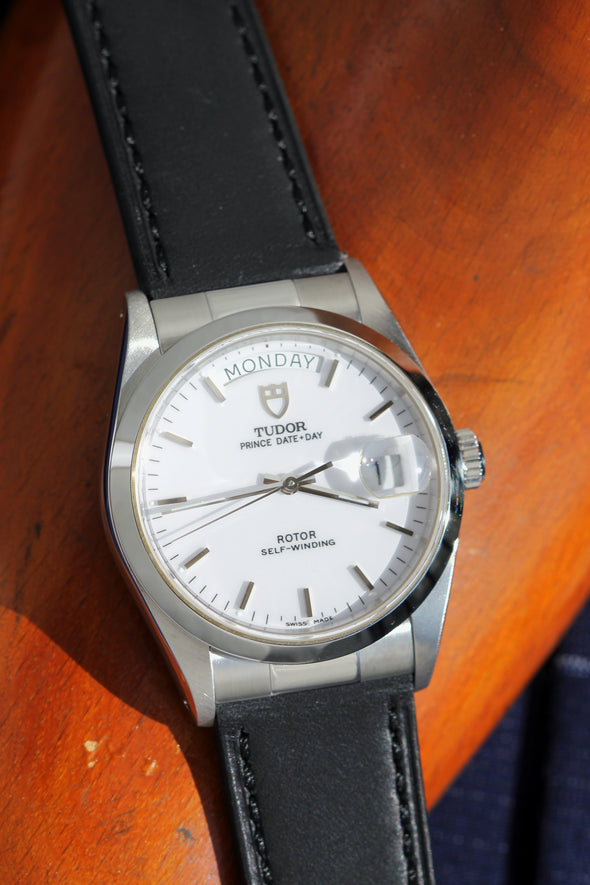 Tudor Prince Date-Day 76200 White Dial Watch