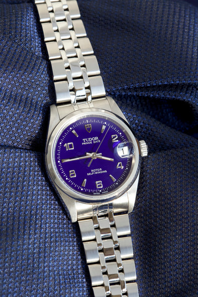 Tudor Prince Date Blue Dial Watch