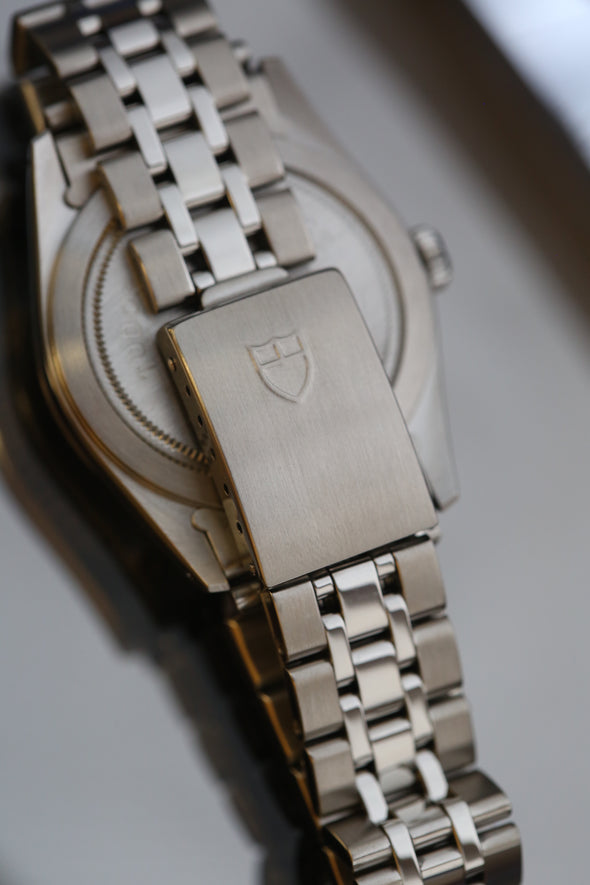 Tudor Prince Date-Day 76214 sunburst dial watch