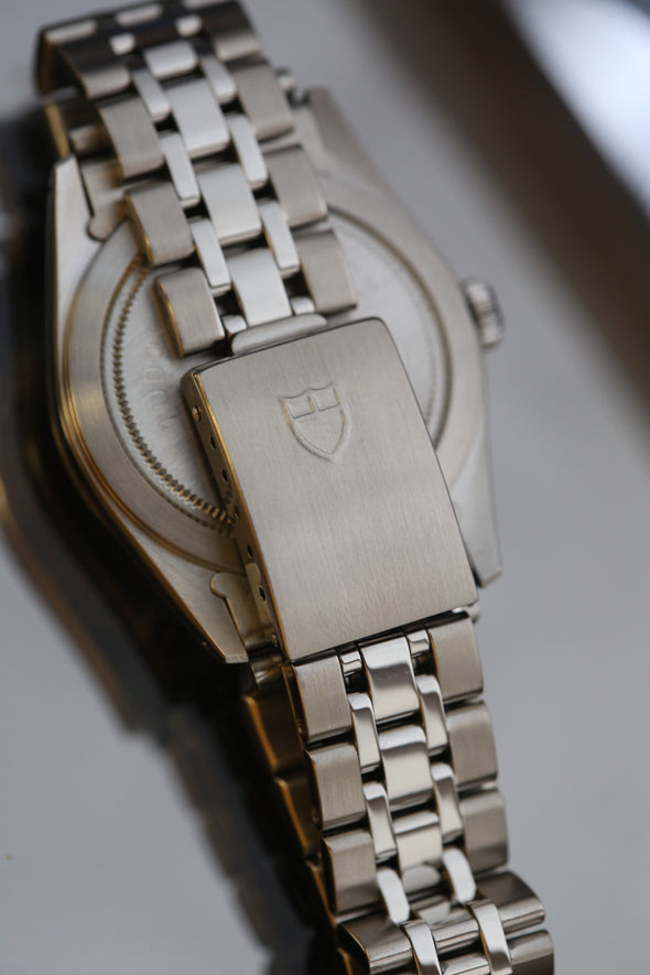 Tudor Prince Date-Day 76214 sunburst dial watch