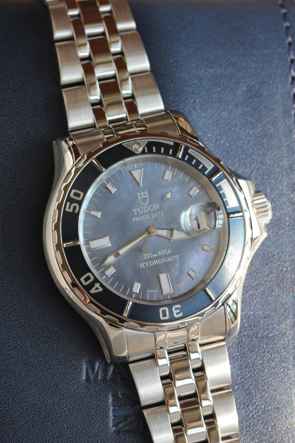 Tudor Hydronaut 89190P MOP Dial Watch