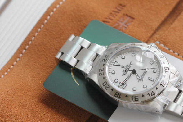 Rolex Explorer II 16570 White (T25) Dial Watch