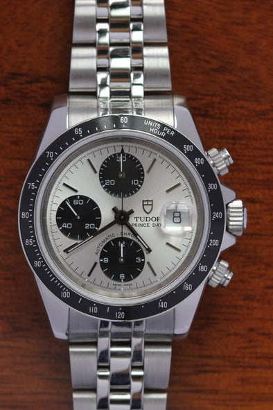 Tudor Prince Date Chronograph 79260 Daytona Panda Dial